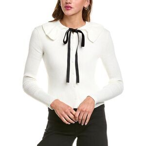 Colette Rose Womens  Blouse, White